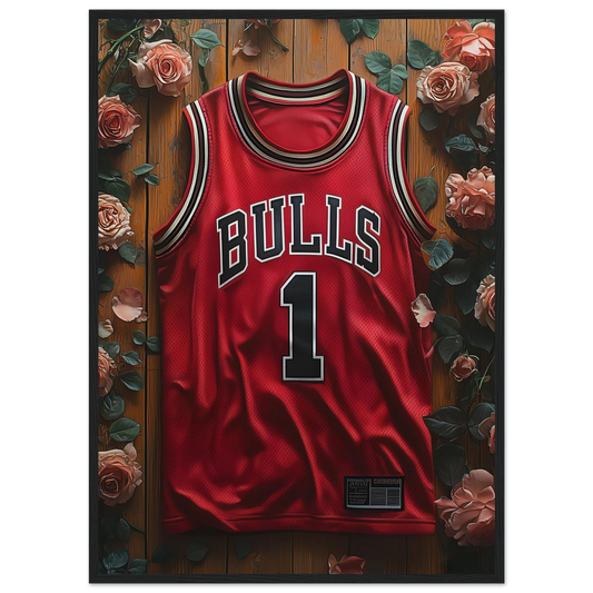 Derrick Rose 1 Rose Garden Jersey – NBA – Poster
