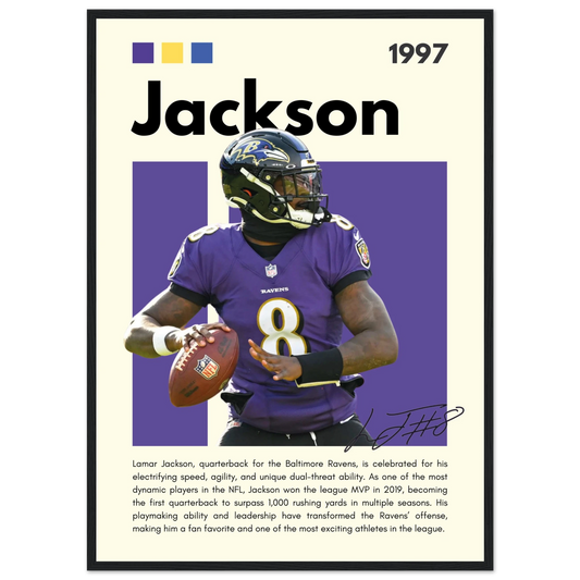 Jackson – NFL – Poster
