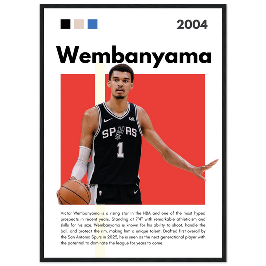 Wembanyama – NBA – Poster