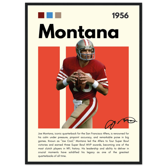 Montana – NFL – Poster