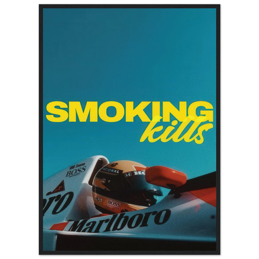 Formula 1 – Smoking Kills – Poster