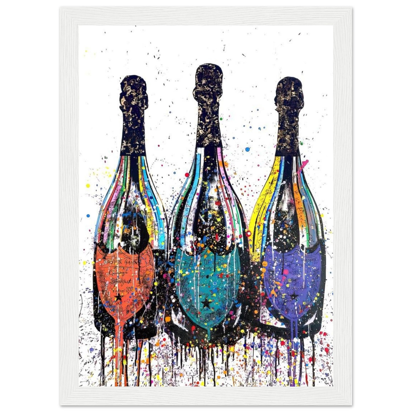 Dom Pérignon - Graffiti-Kunst - Poster