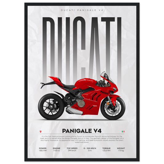 Panigale V4 - Ducati - Poster