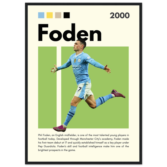 Foden – Football – Poster