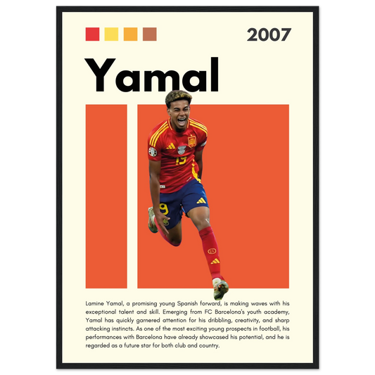 Lamine Yamal – Football – Poster