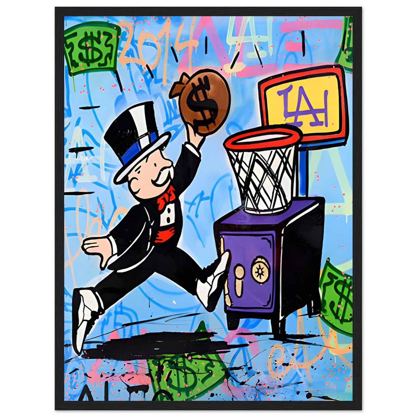 Mr. Monopoly - Graffiti - Poster
