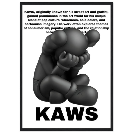 Sad - Kaws - Poster