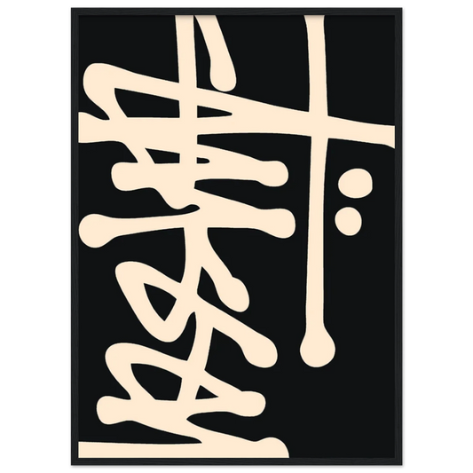 Abstract Street Tag – Streetwear – Poster
