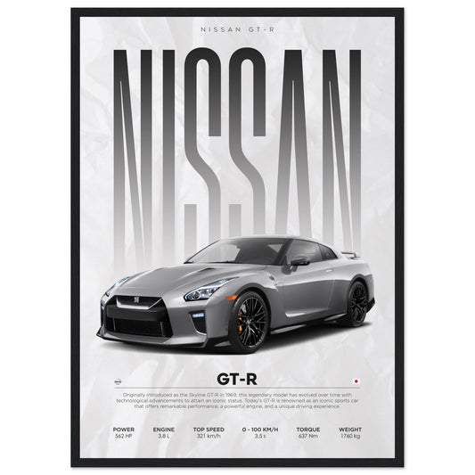 Nissan -GTR - Poster