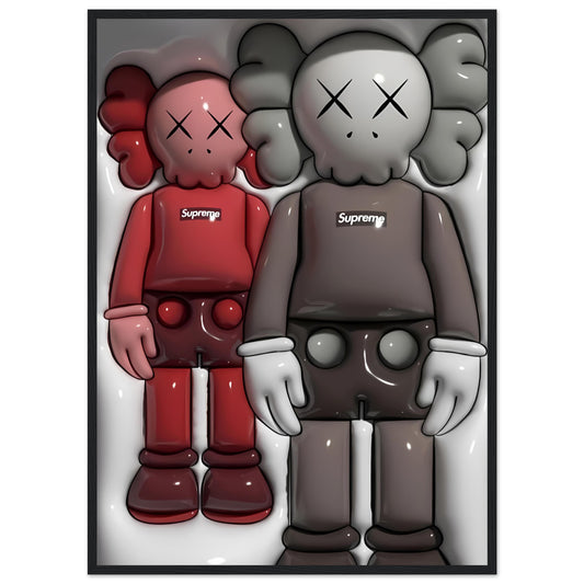 2 Kaws - 3D - Art