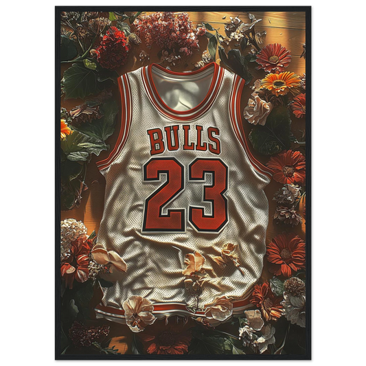 Jordan 23 Floral Jersey – NBA – Poster