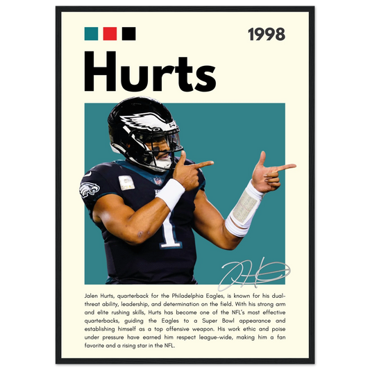 Hurts – NFL – Poster