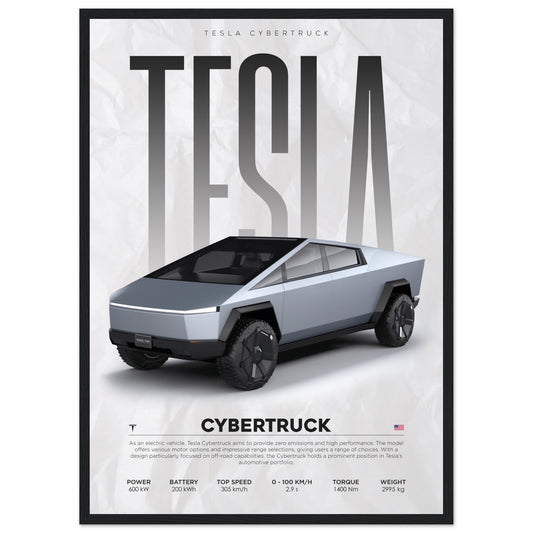 Tesla - Cybertruck - Poster