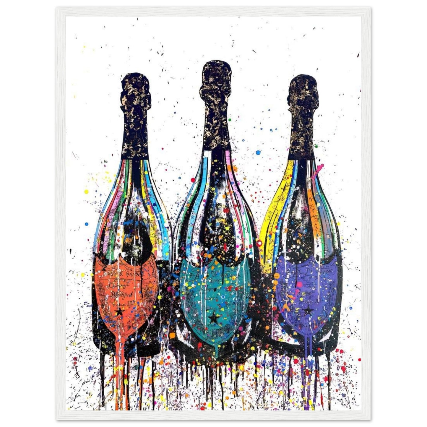 Dom Pérignon - Graffiti-Kunst - Poster