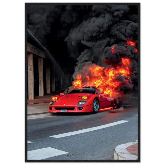 Ferrari – F40 Inferno – Poster