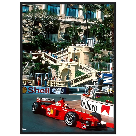 Ferrari – Monaco Grand Prix Legend – Poster