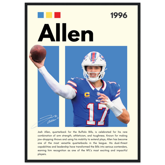 Allen – NFL – Poster