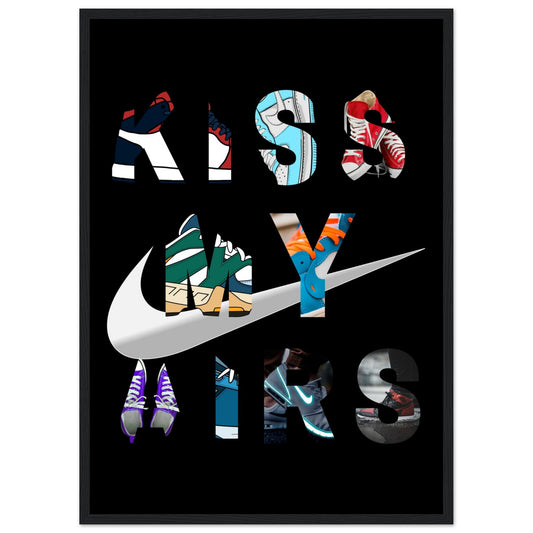 Kiss My Airs - Multicolor - Poster