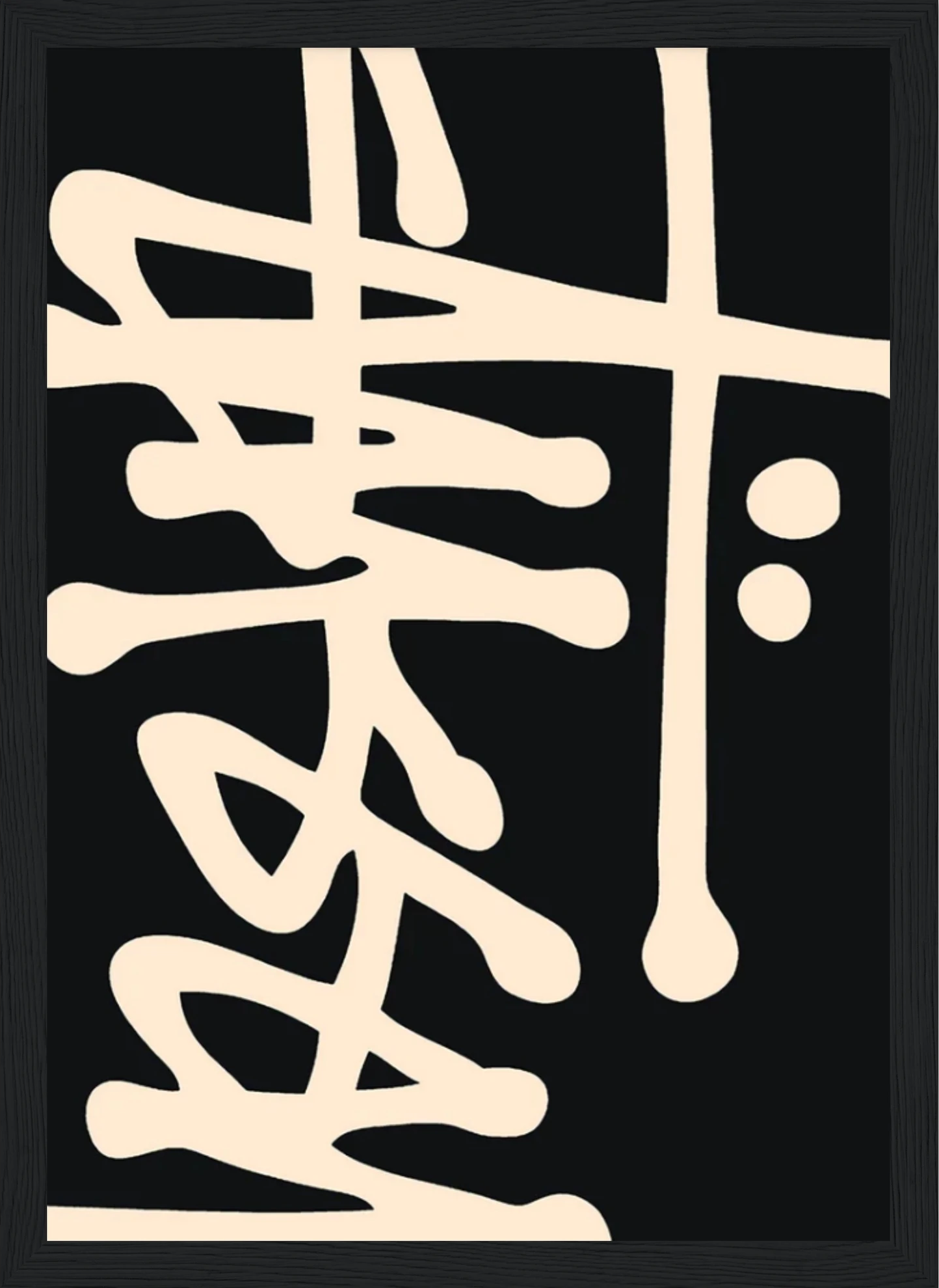 Abstract Street Tag – Streetwear – Poster