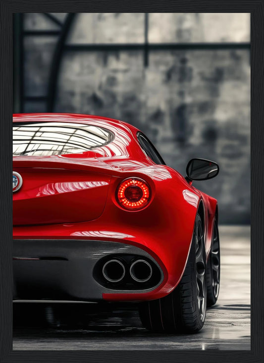 Alfa Romeo – Modern Rear Elegance – Poster