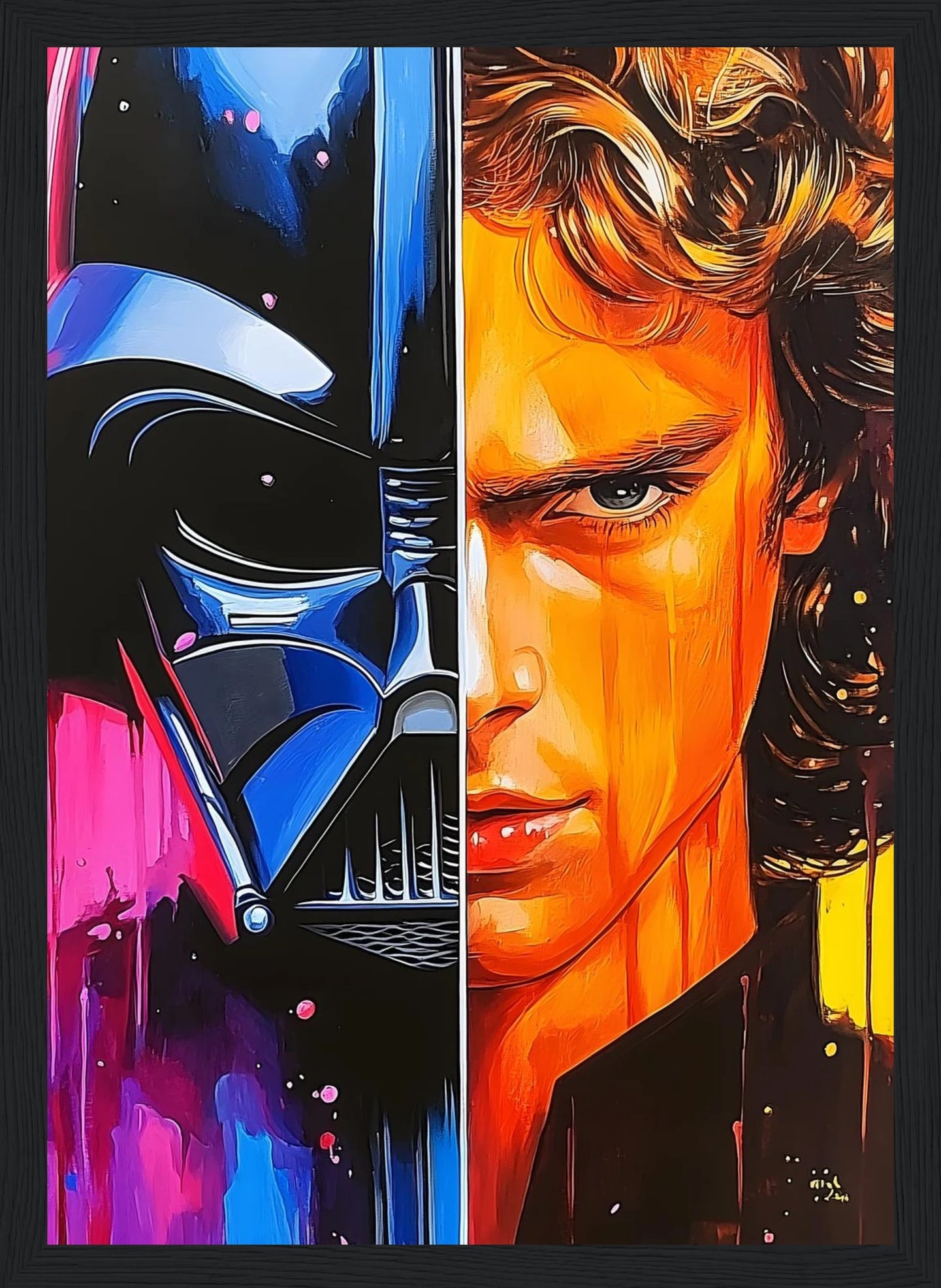 Anakin & Darth Vader Pop Art – Star Wars – Poster
