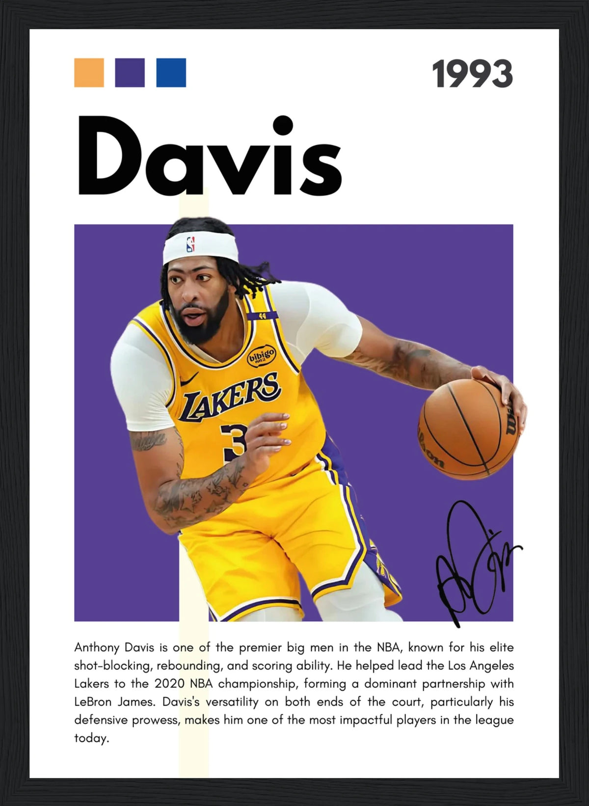 Anthony Davis – NBA – Poster