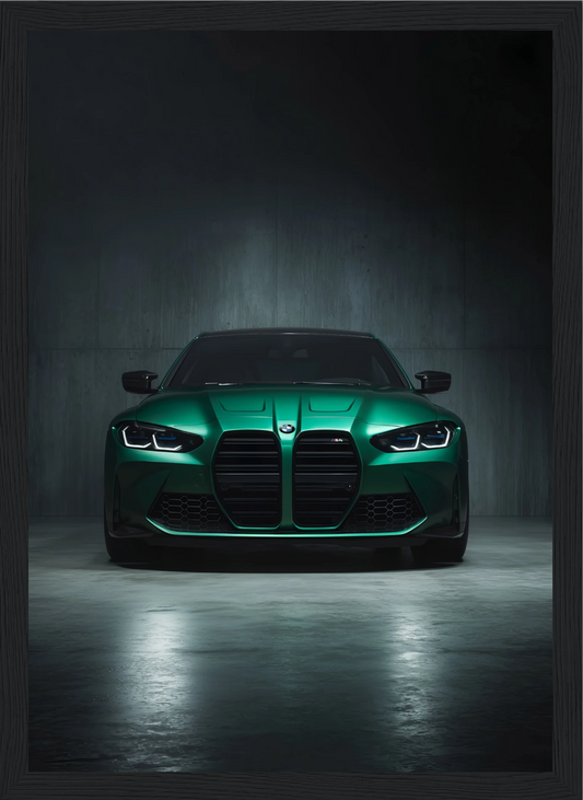 BMW M4 Emerald Core – Car – Poster