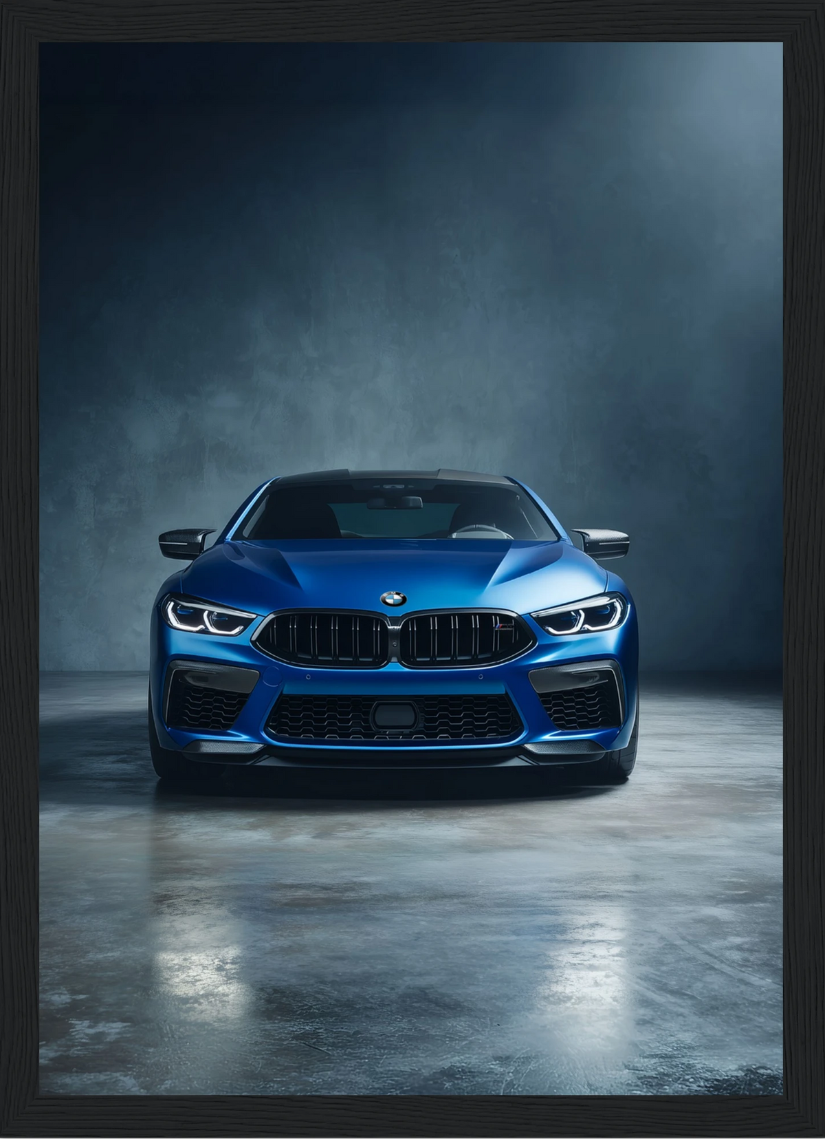 BMW M8 Blue Shadow – Car – Poster