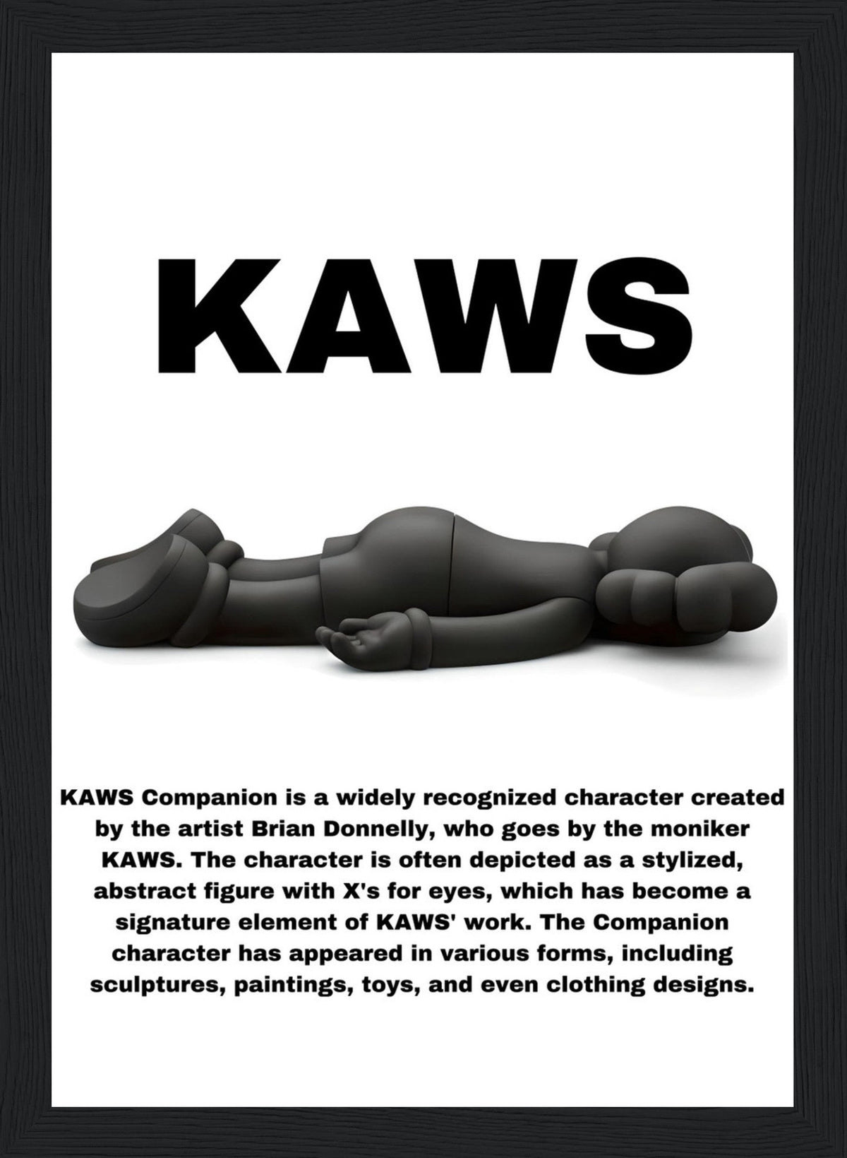 Black Kaws - Death - Poster