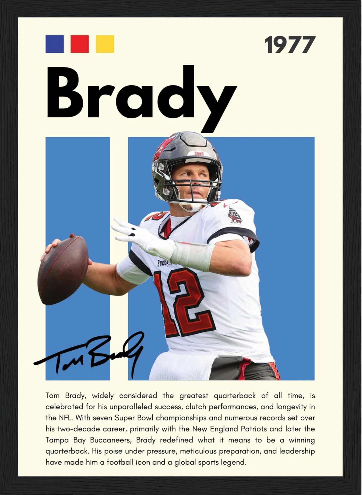 Brady – NFL – Poster