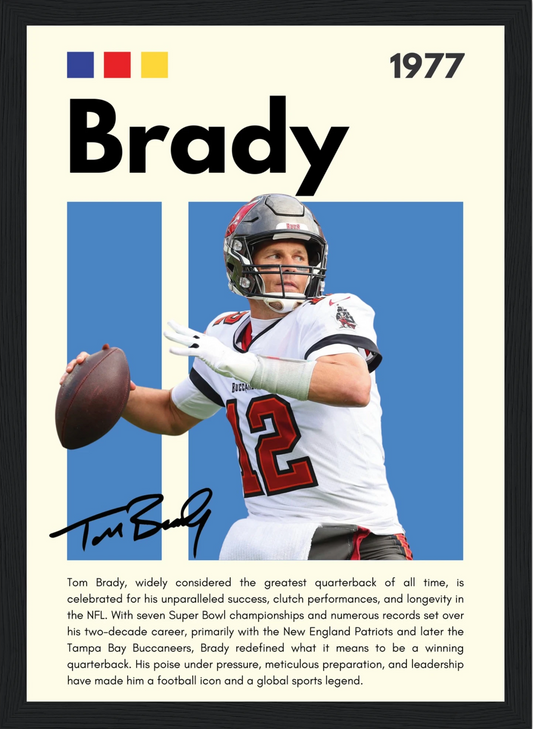Brady – NFL – Poster
