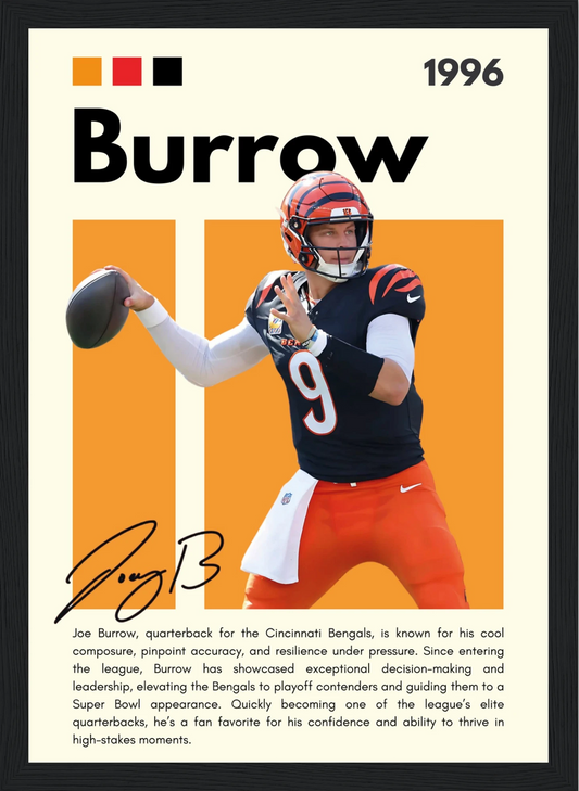 Burrow – NFL – Poster