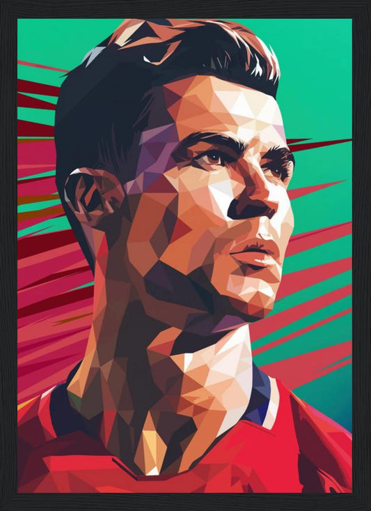 Cristiano Ronaldo Pop Art – Football – Poster