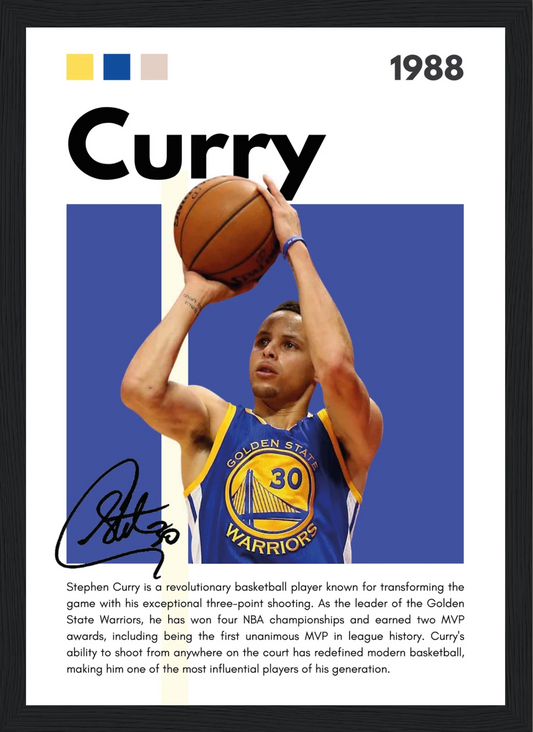 Curry – NBA – Poster (In Action)