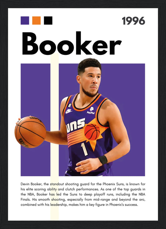 Devin Booker – NBA – Poster
