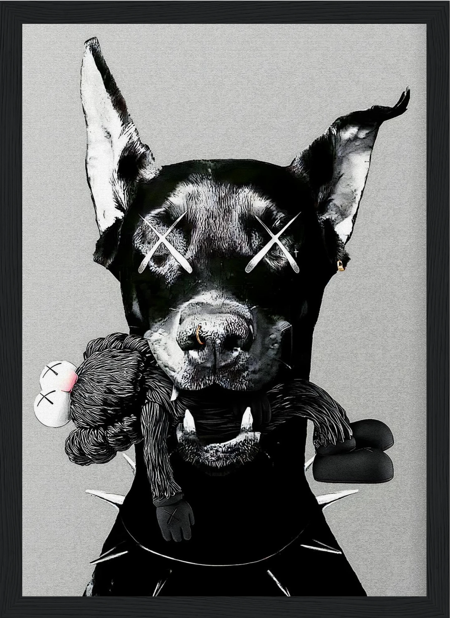 Doberman Street Icon – Fashion – Poster