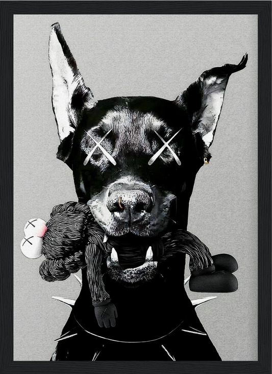 Doberman Street Icon – Fashion – Poster