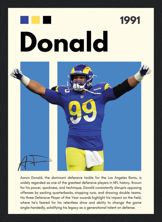 Donald – NFL – Poster