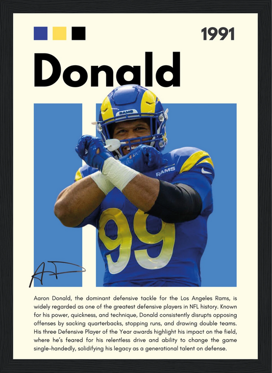 Donald – NFL – Poster (X Celebration)