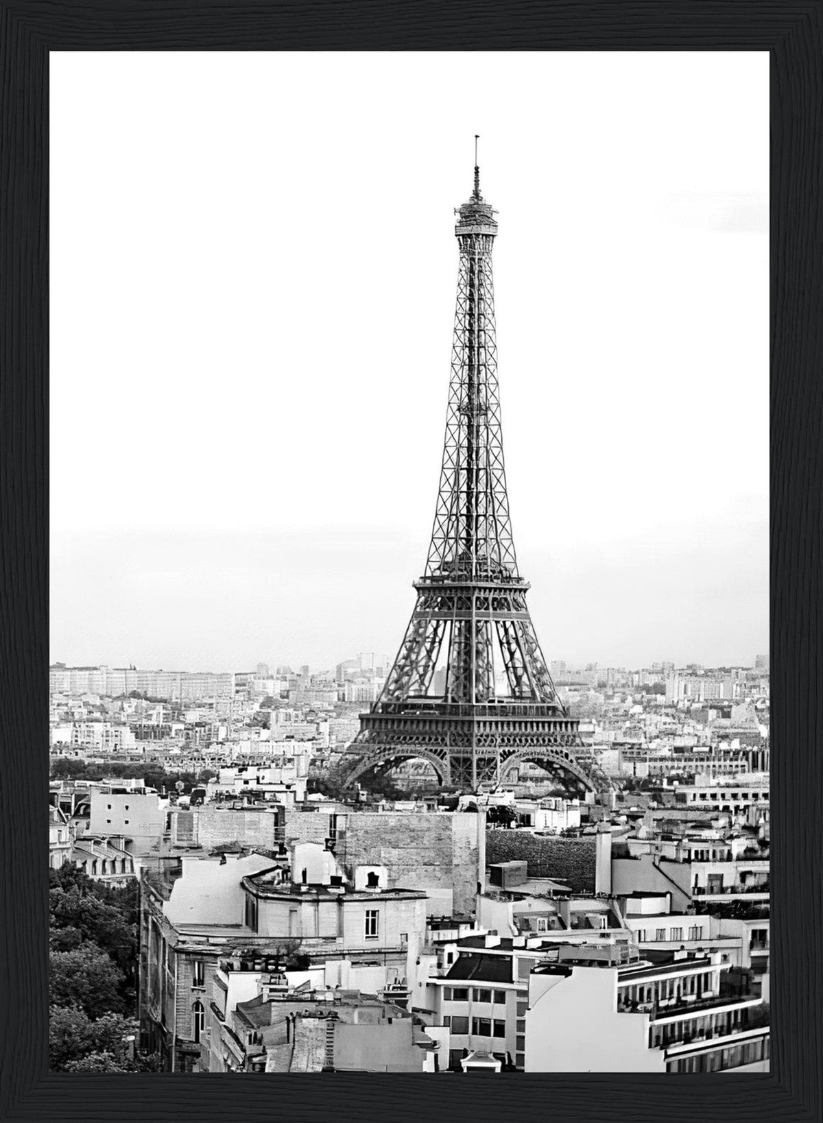 Eiffel tower - Retro Art - Poster
