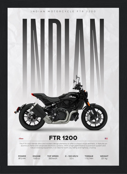 FTR 1200 - Indian - Poster