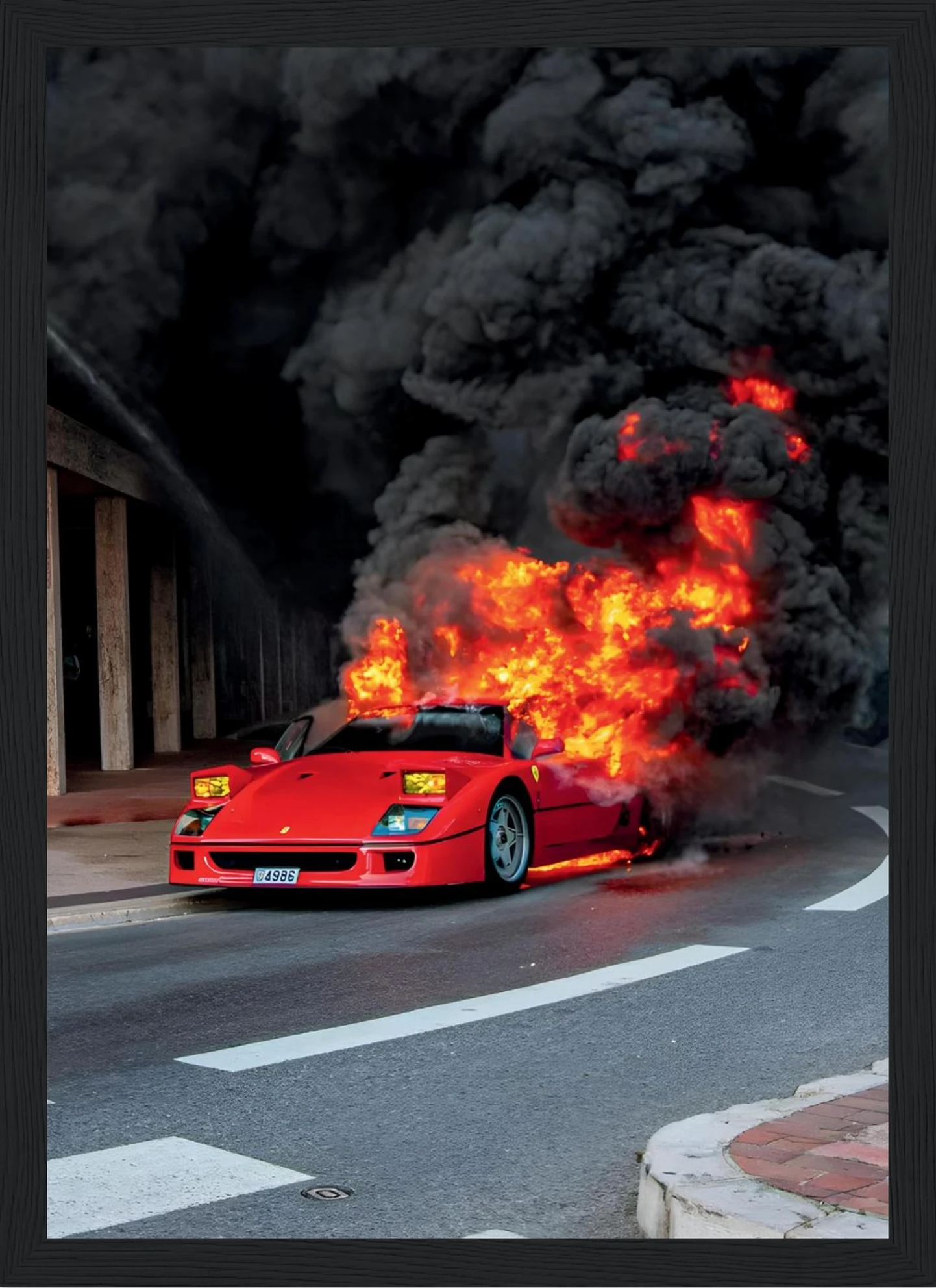 Ferrari – F40 Inferno – Poster