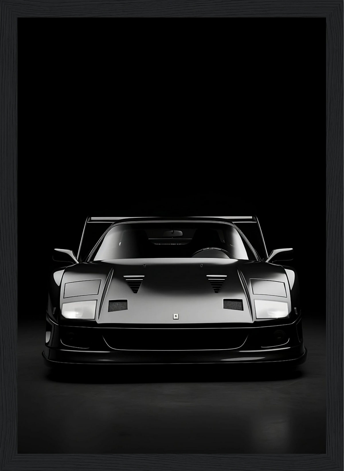 Ferrari F40 Studio Front – Car – Poster