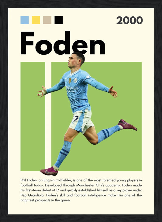 Foden – Football – Poster