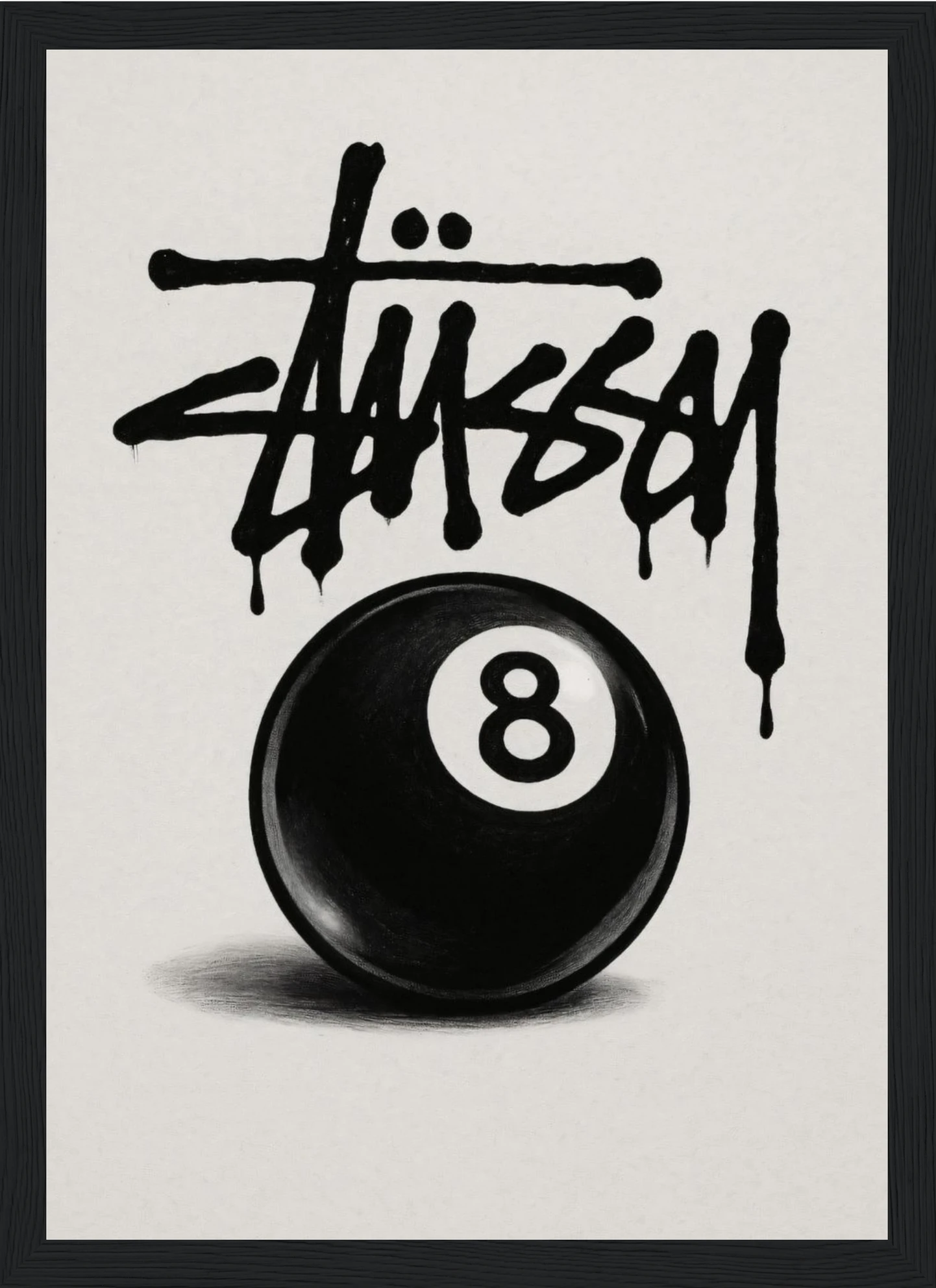 Graffiti 8 Ball – Streetwear – Poster