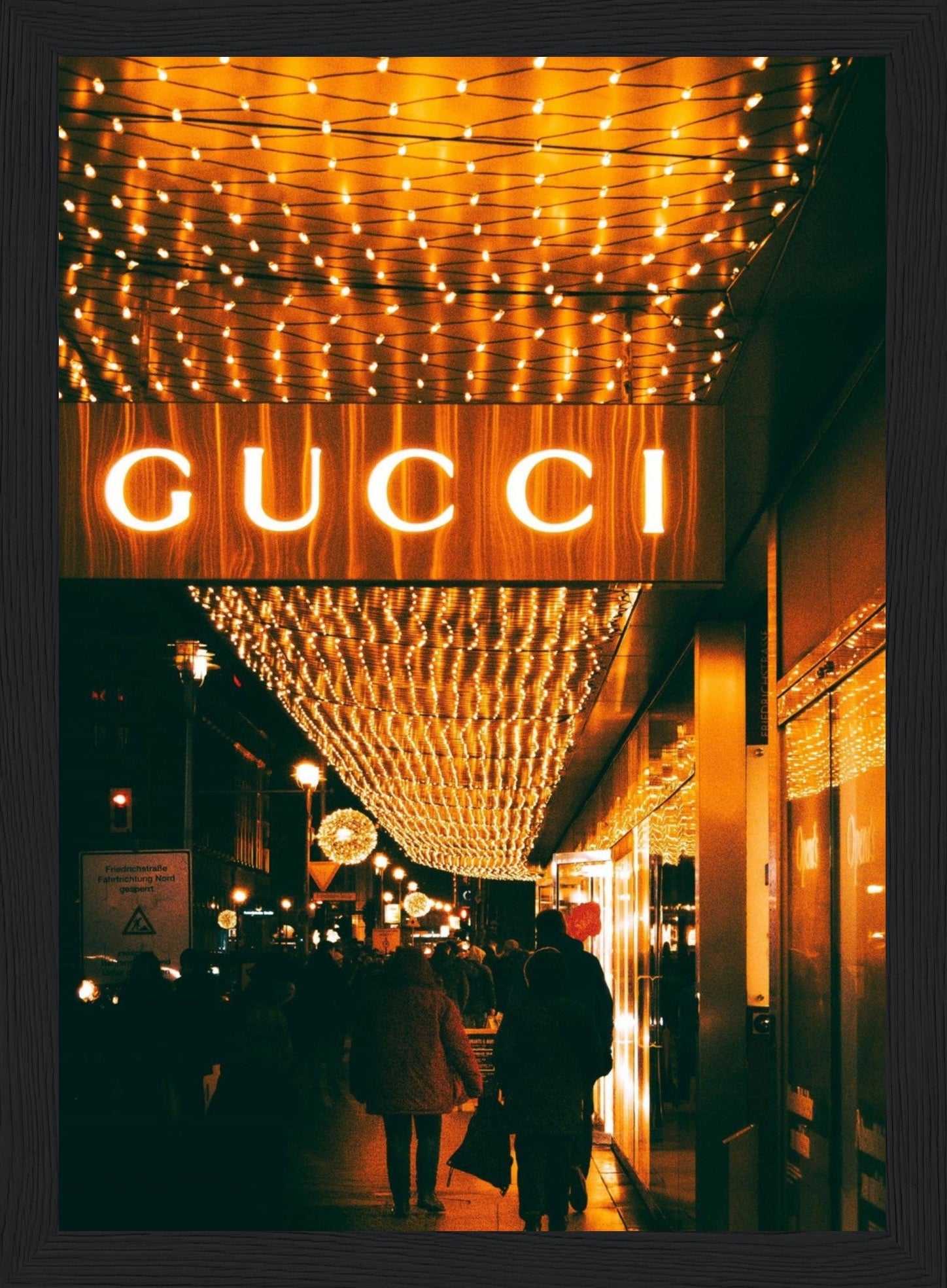 Gucci - Gold Street - Poster