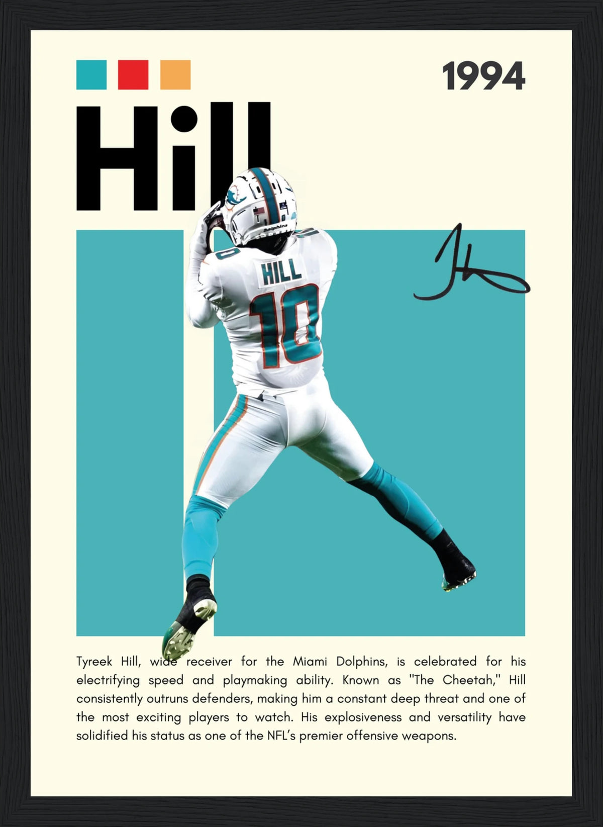 Hill – NFL – Poster