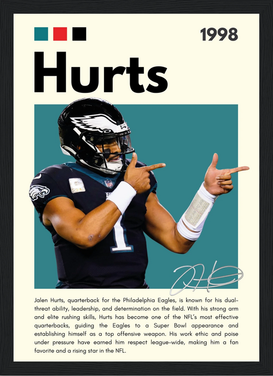 Hurts – NFL – Poster