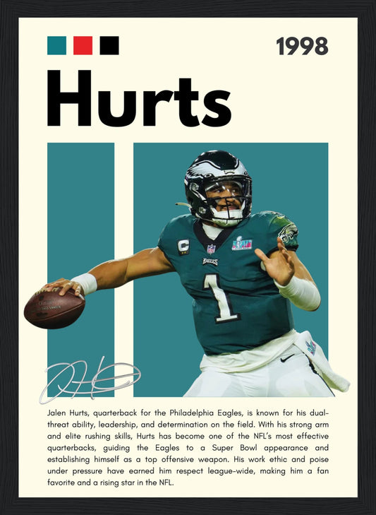Hurts – NFL – Poster (In Action)