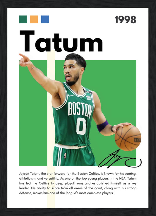 Jayson Tatum – Basketball – Poster